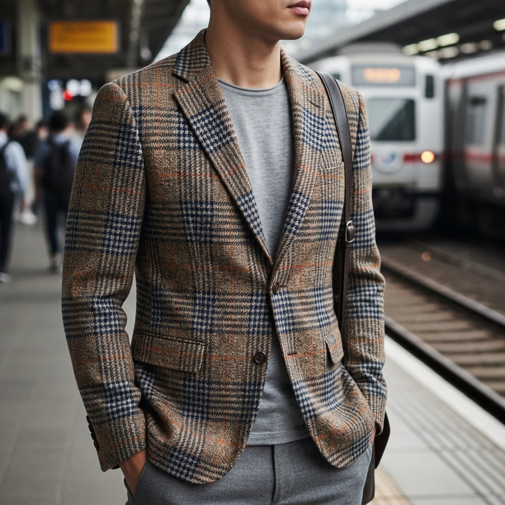 Camel Plaid