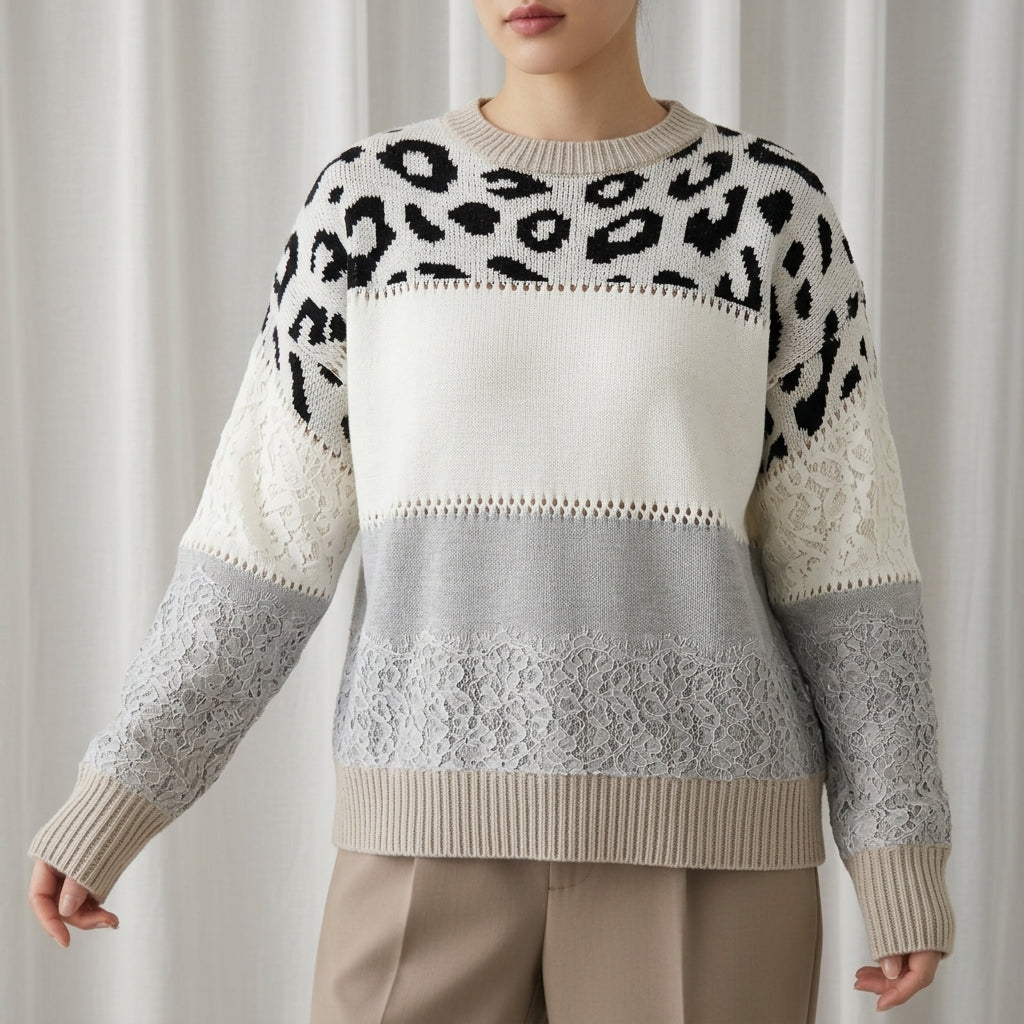 Ivory / Light Gray