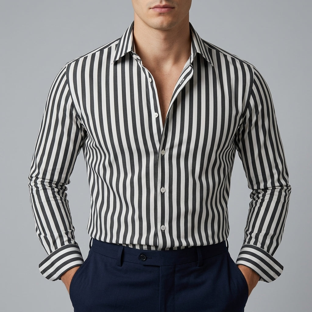 Black & White Stripe