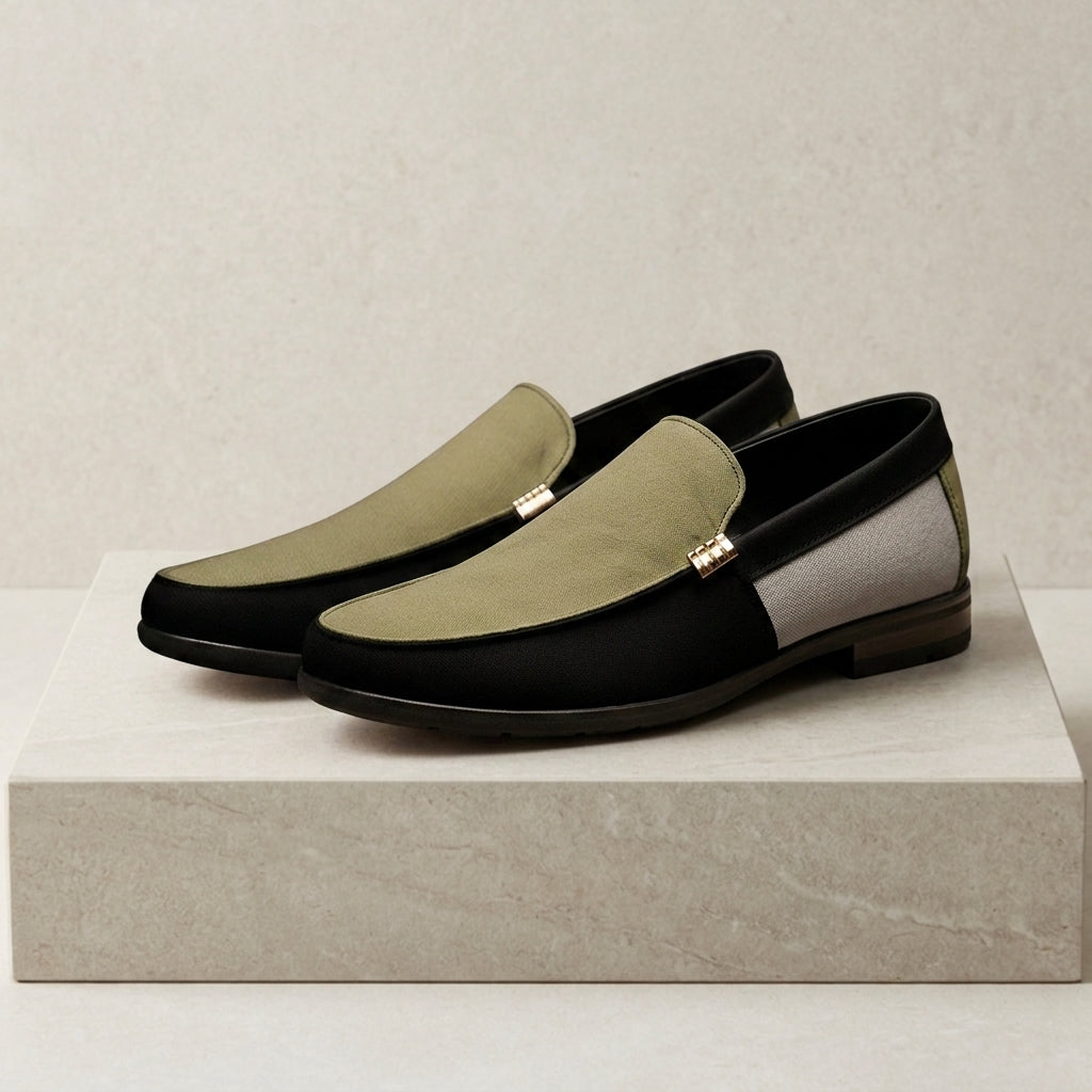 Olive & Black