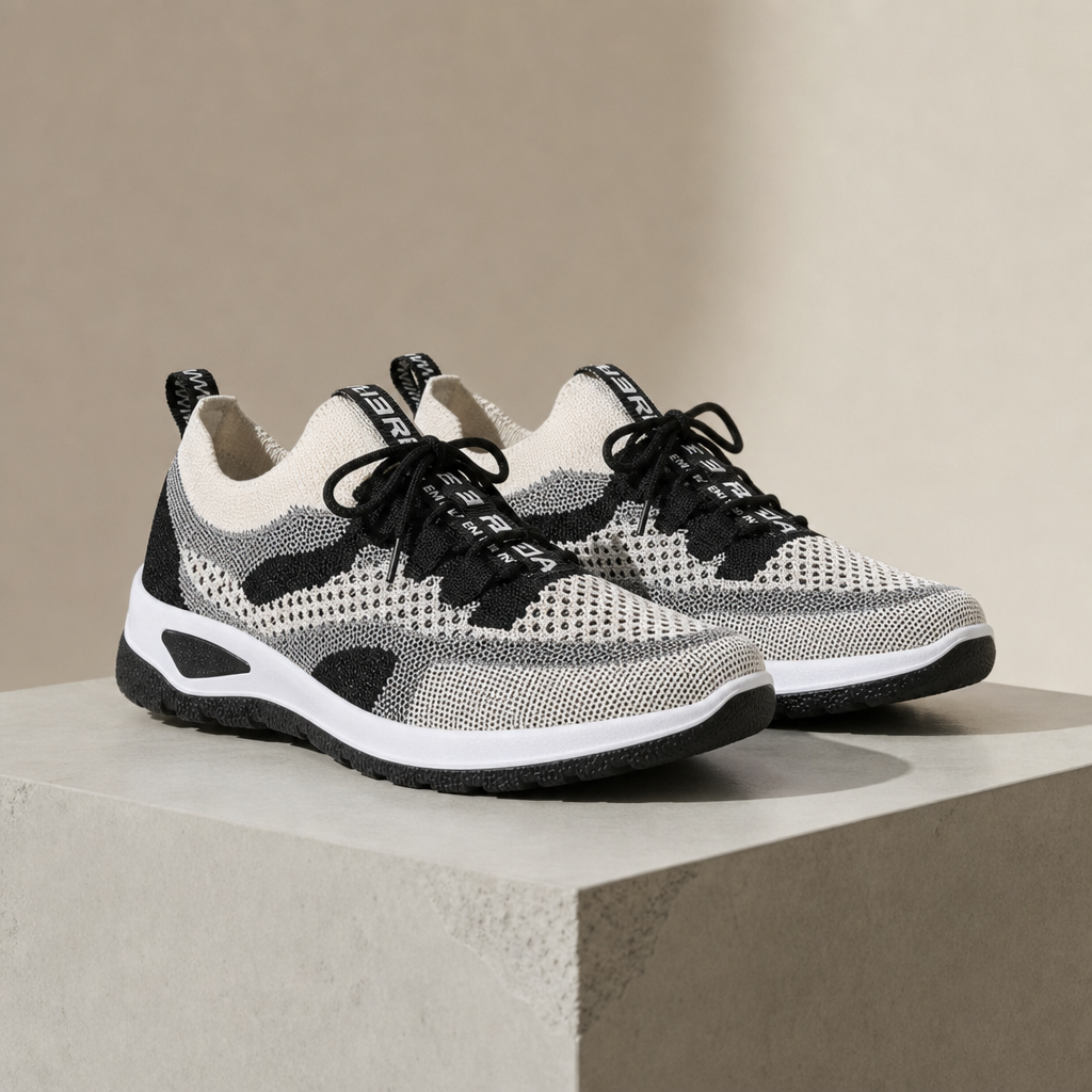 Ansouis Orthopedic Mesh Trainers in Black