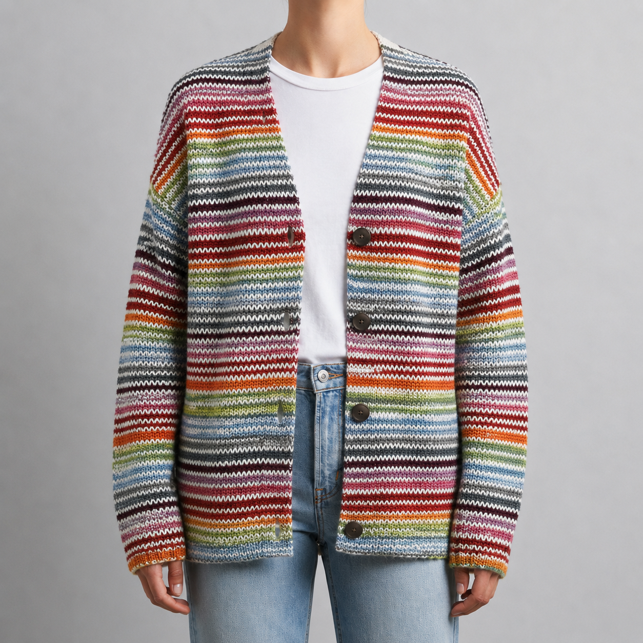 Nice Nadine's Button Cardigan