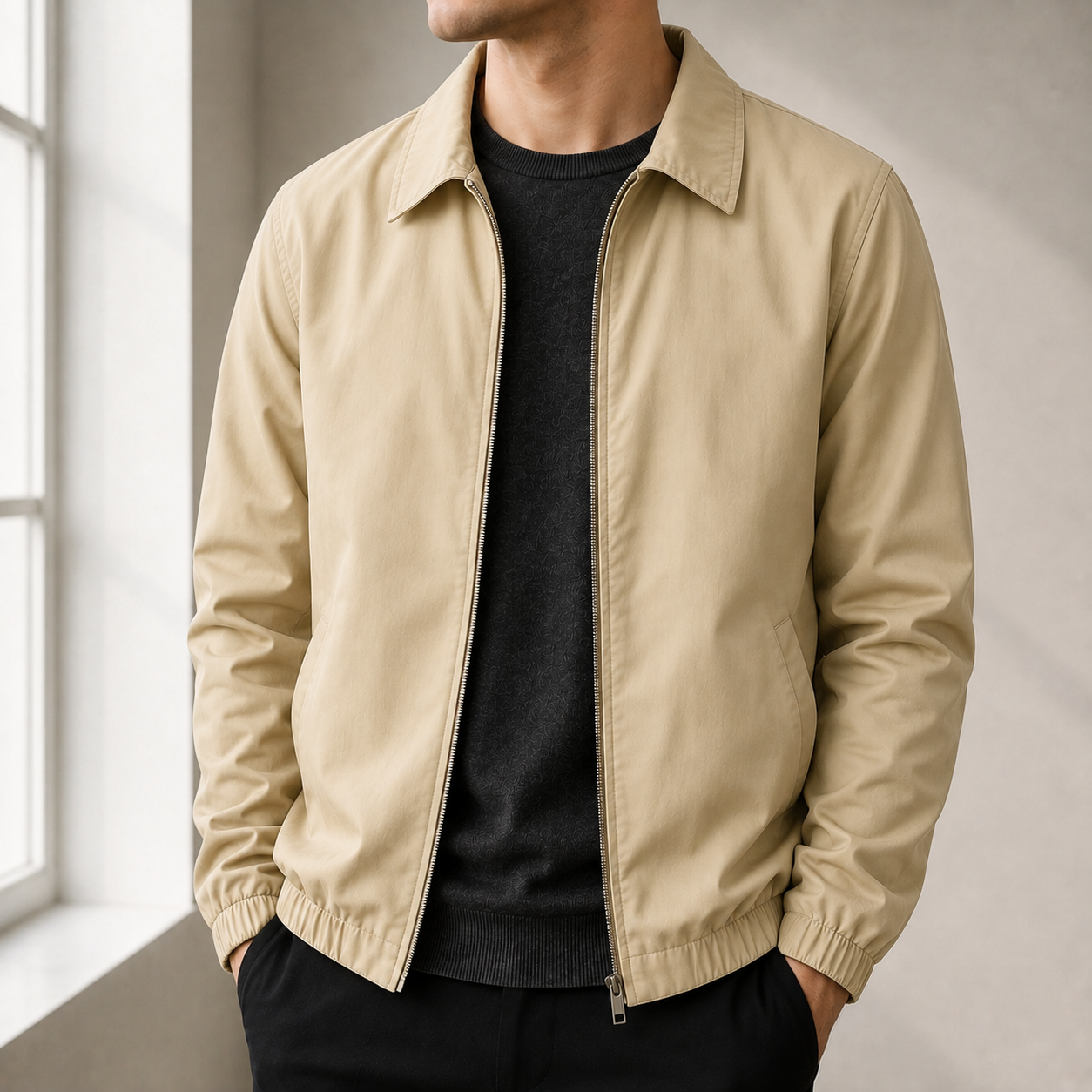 Roquebrune Classic Golf Bomber Jacket