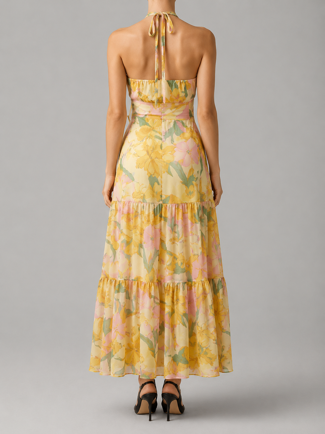 Antibes Floral Cutout Maxi Dress