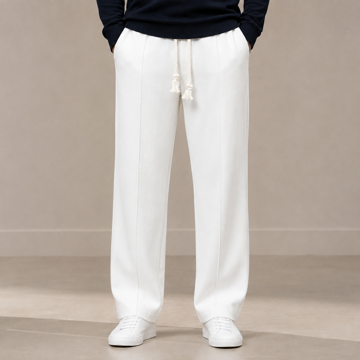 Symi Linen Drawstring Trousers