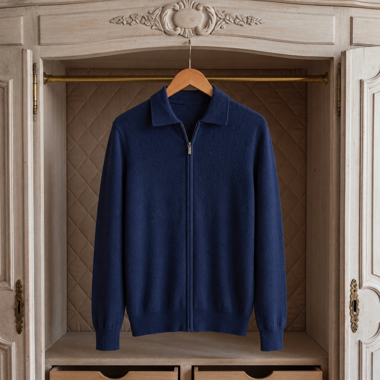 Tarragona Zip Knit Cardigan