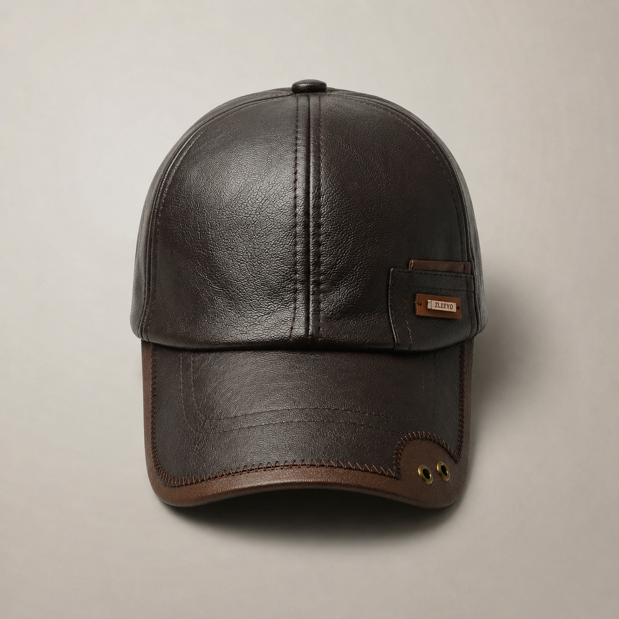 Trujillo Leather Baseball Cap