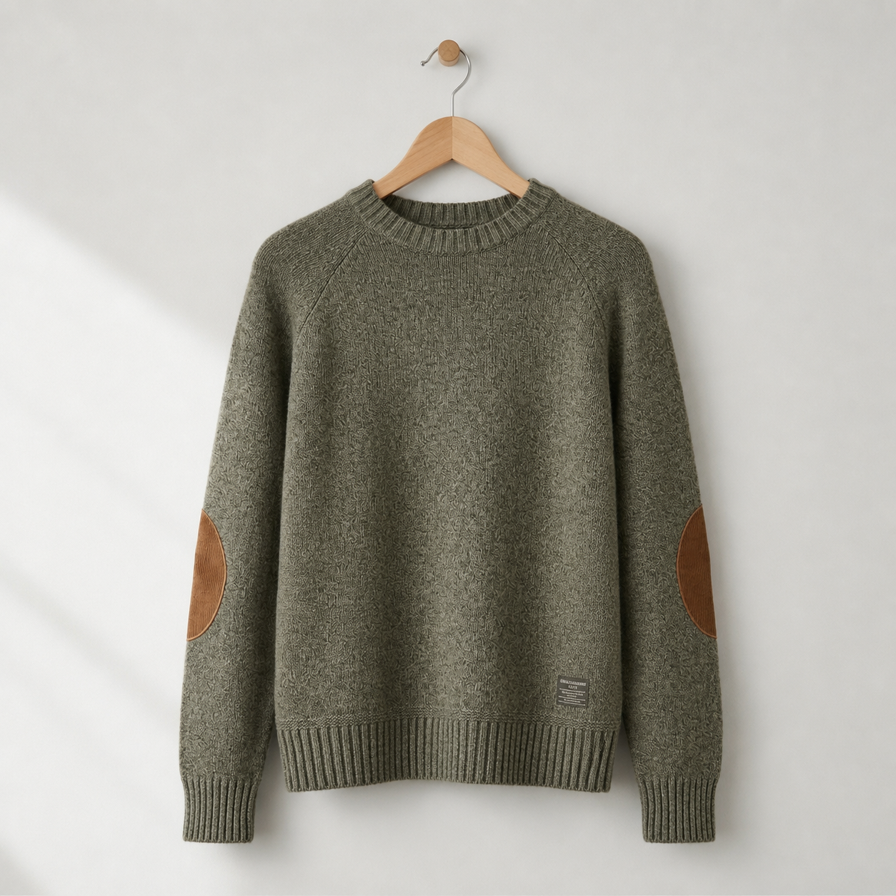 Bergamo Elbow Patch Knit Sweater