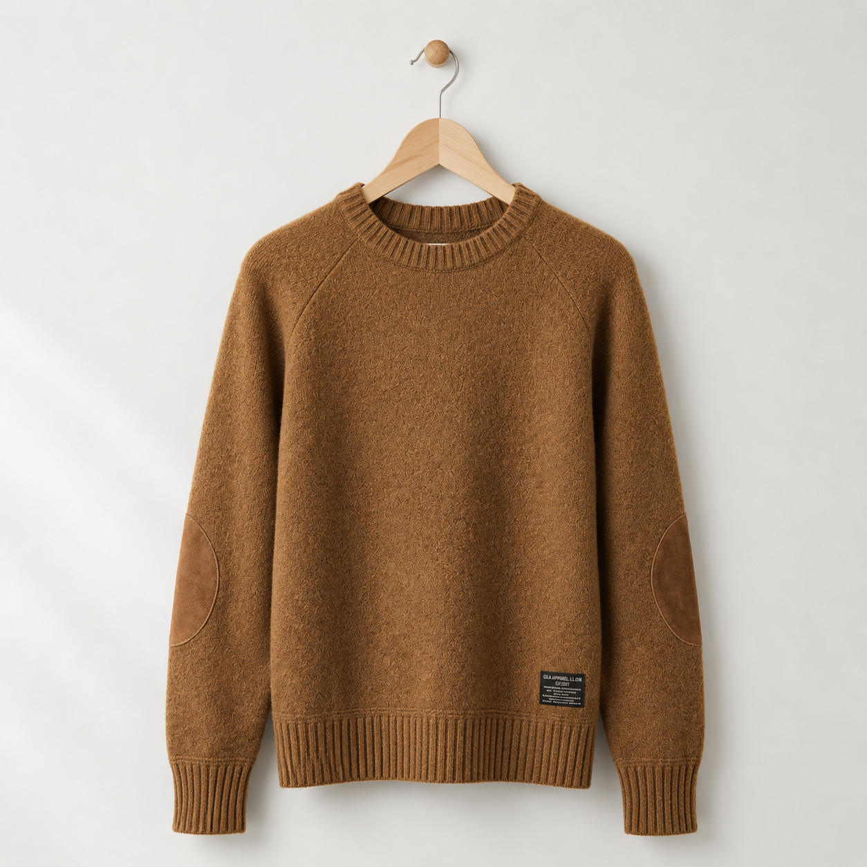 Bergamo Elbow Patch Knit Sweater