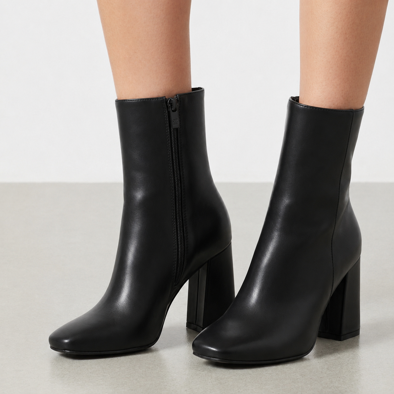Treviso Block Heel Ankle Boots