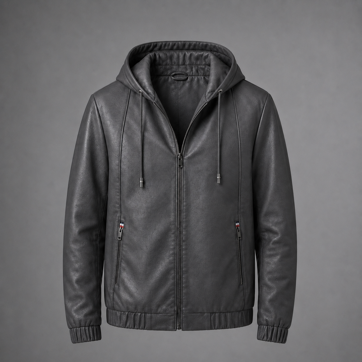 Formentera Hooded Leather Jacket