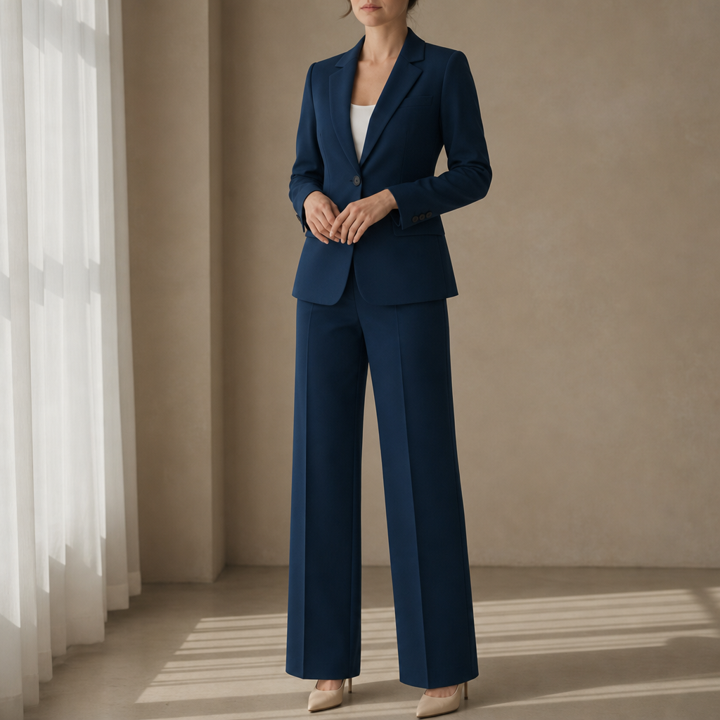 Ithaca Tailored Two-Piece Suit in Navy