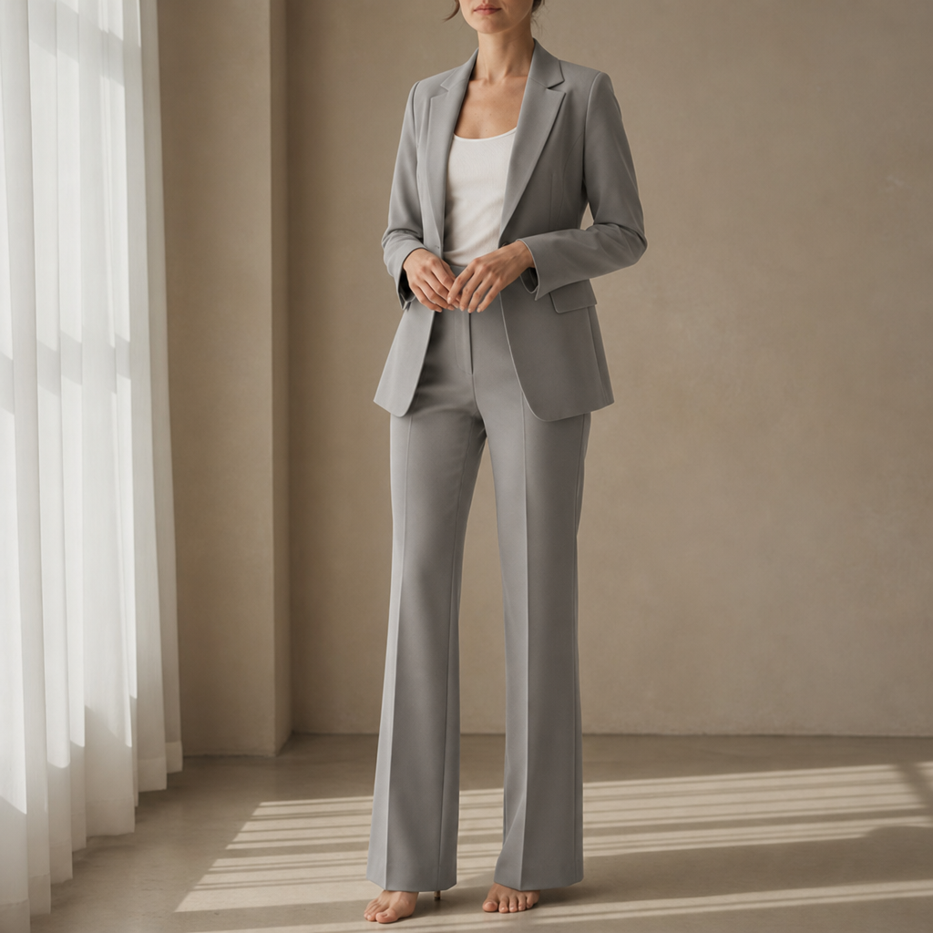 Ithaca Tailored Two-Piece Suit in Gray