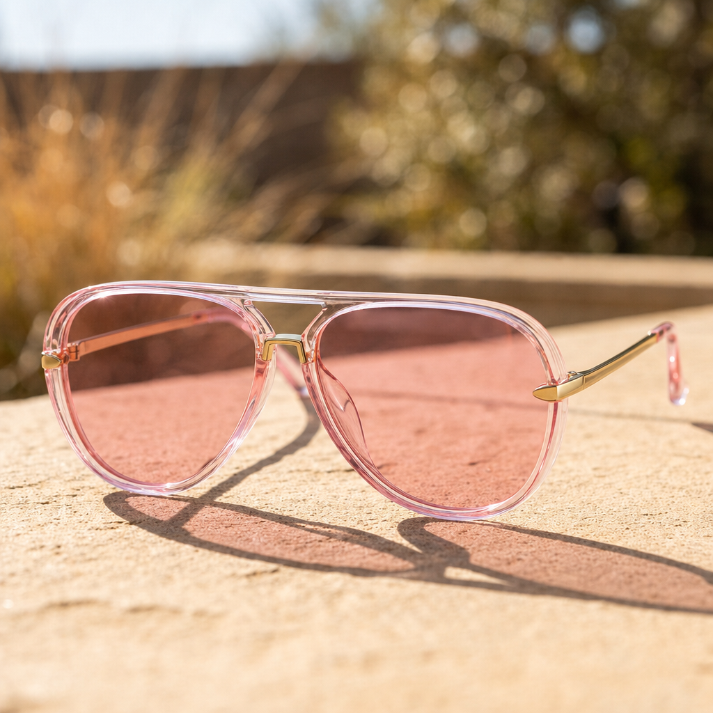 Women's Trento Sunglasses in Pink