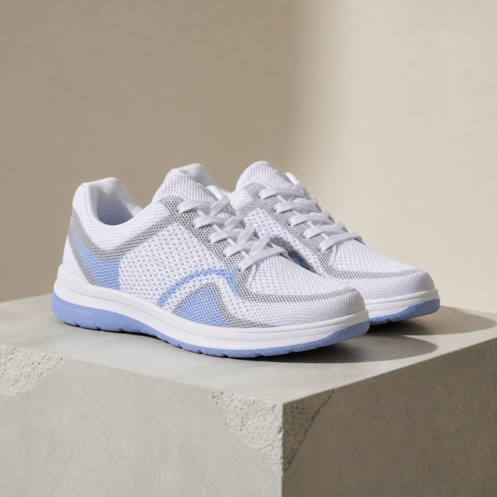 Ansouis Orthopedic Mesh Trainers in Blue
