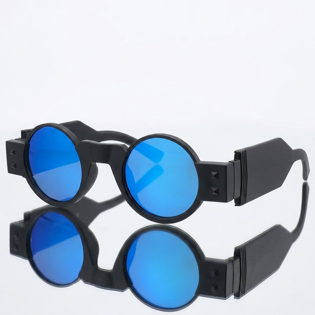 Electric Blue Mirror