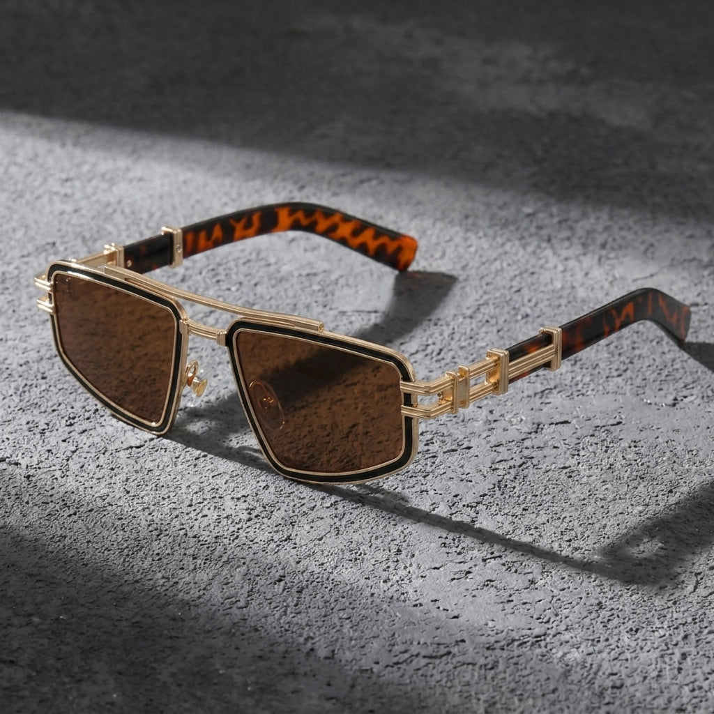 Tortoise Brown Gold