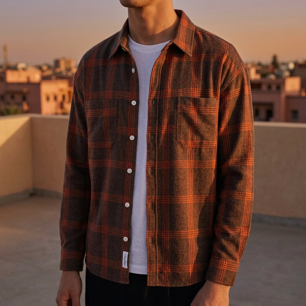 Rust Plaid