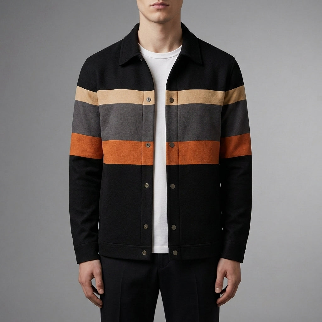 Black & Orange Multi