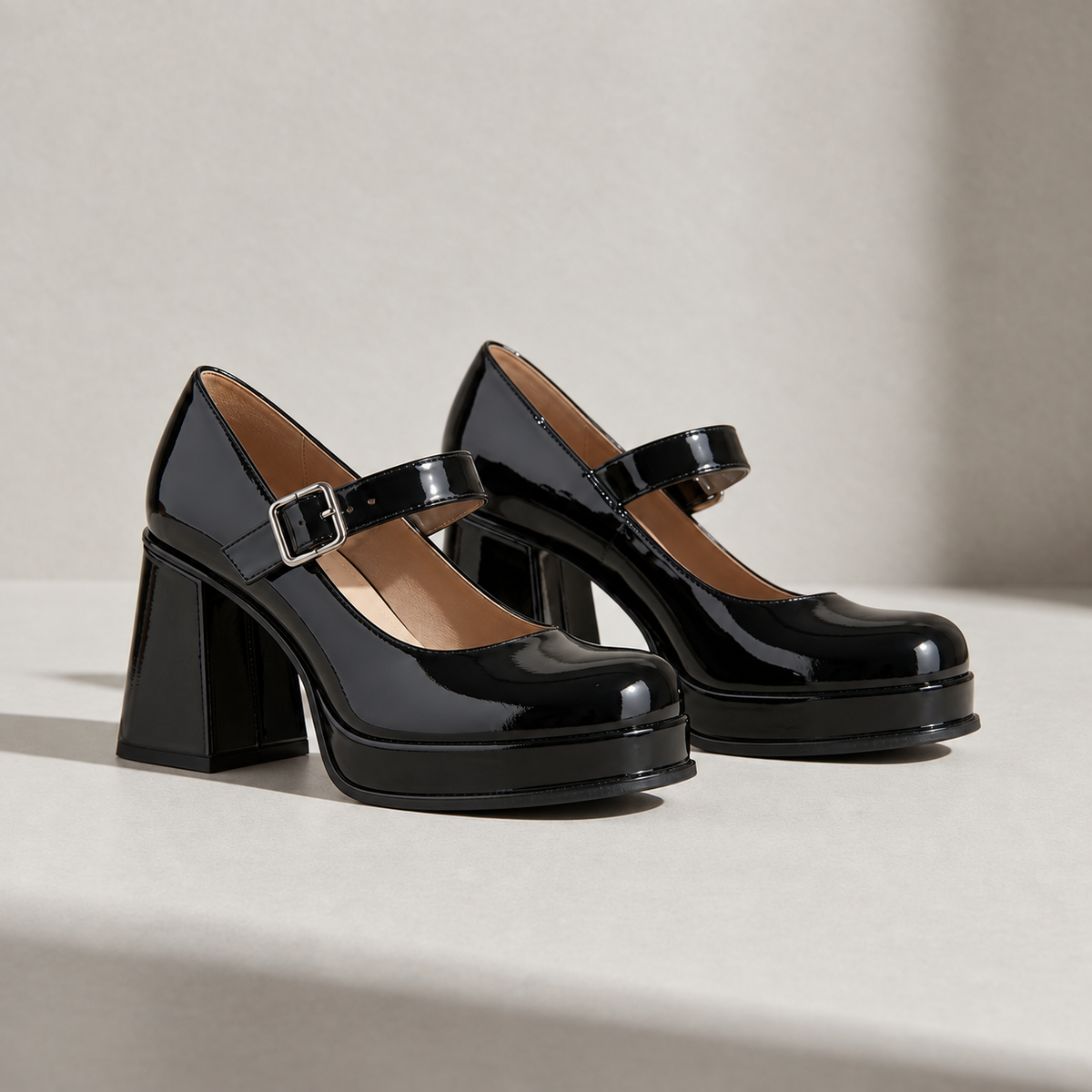 Ierapetra Patent Platform Mary Janes