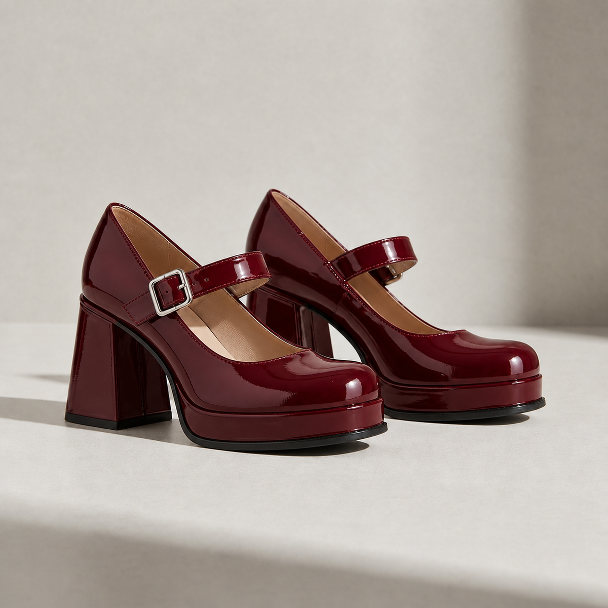 Ierapetra Patent Platform Mary Janes