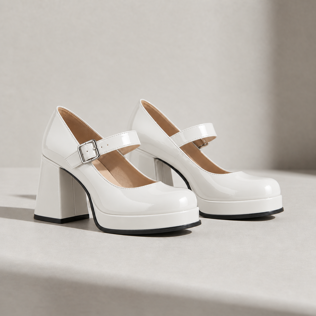 Ierapetra Patent Platform Mary Janes