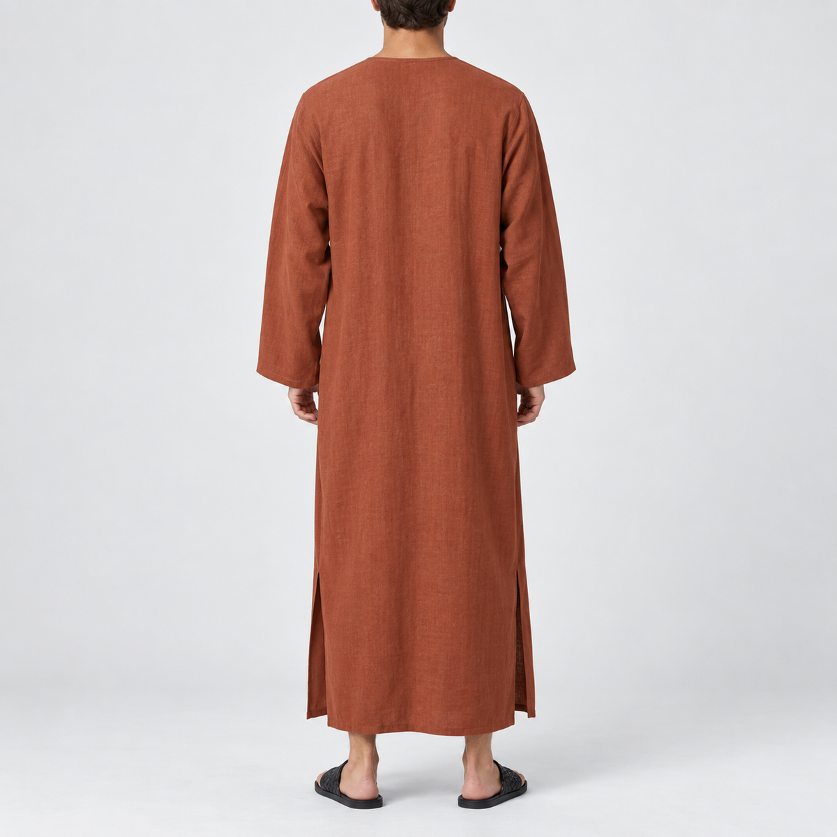 Sperlonga Linen Kaftan Maxi Robe