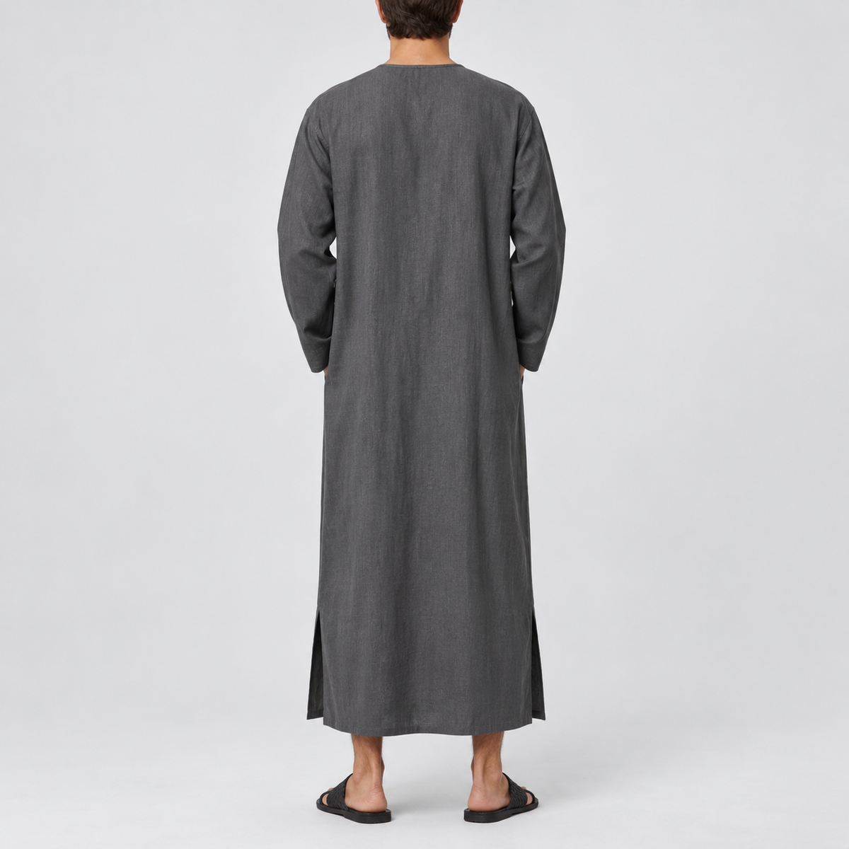 Sperlonga Linen Kaftan Maxi Robe