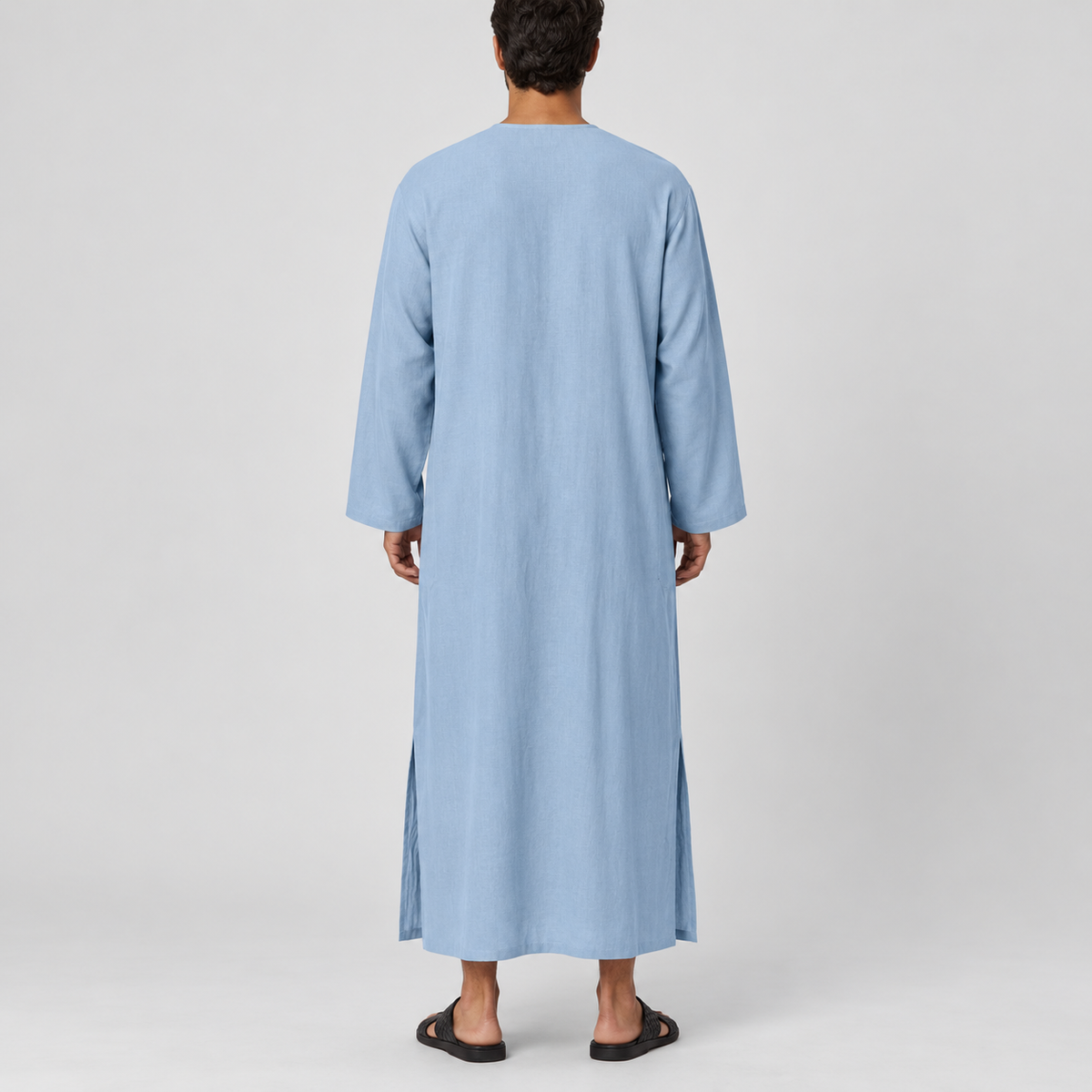 Sperlonga Linen Kaftan Maxi Robe
