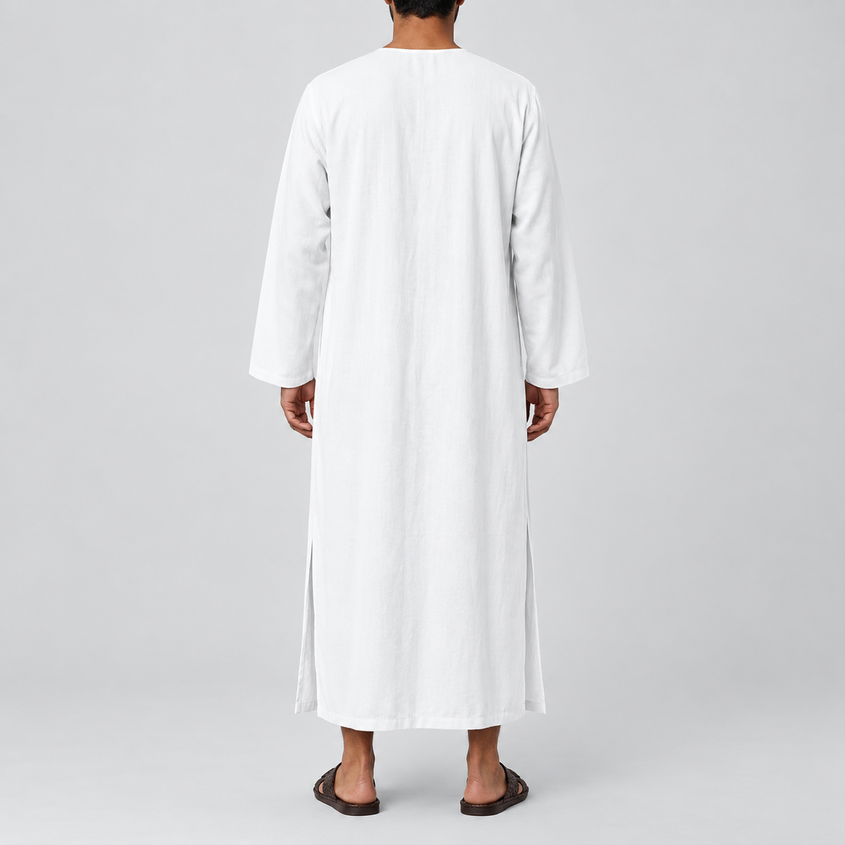 Sperlonga Linen Kaftan Maxi Robe