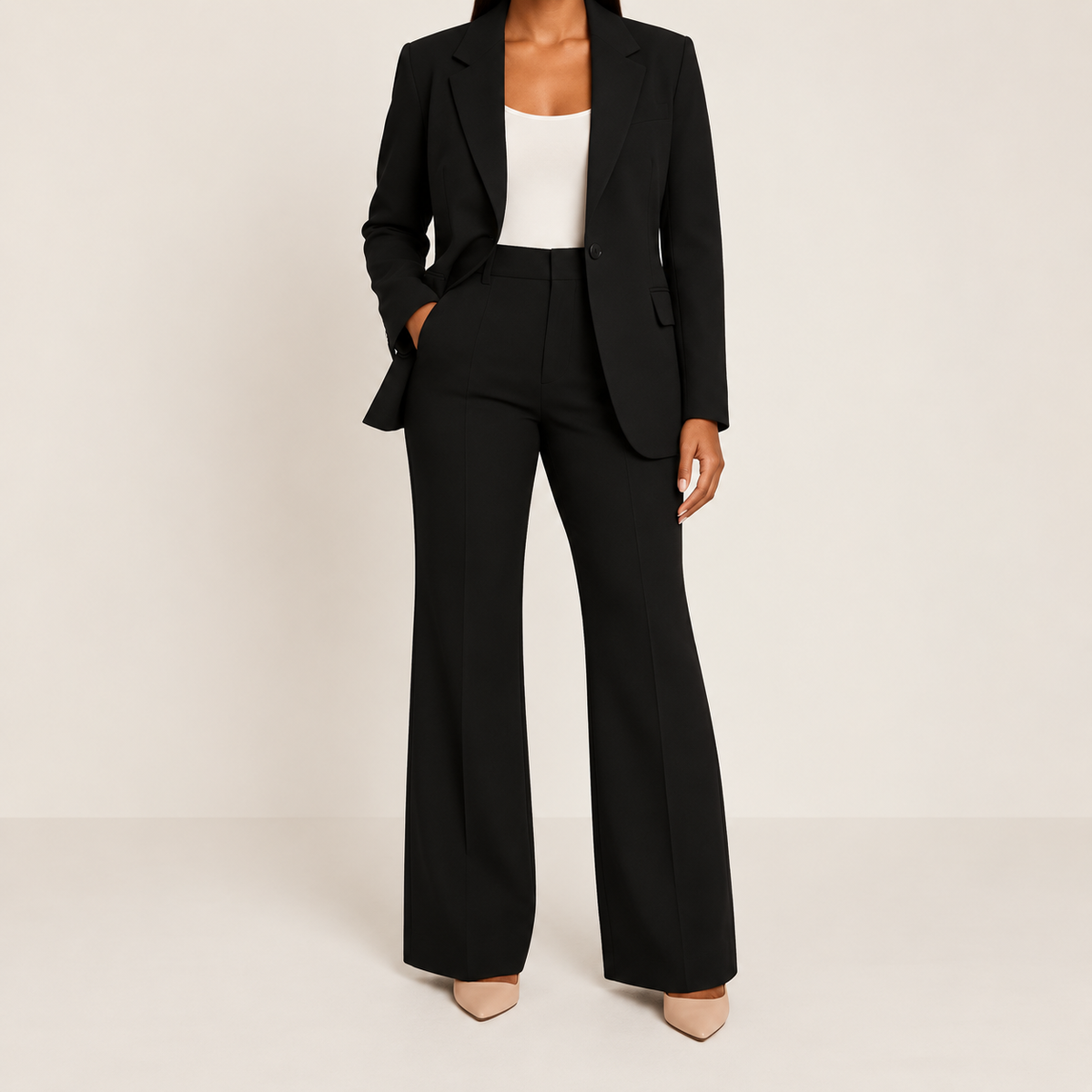 Sliema Tailored Blazer Pantsuit Set