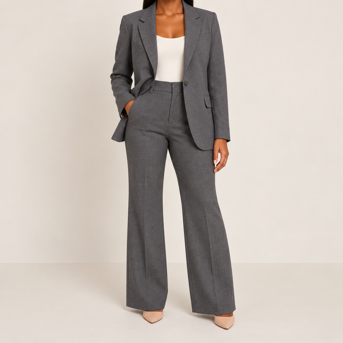 Sliema Tailored Blazer Pantsuit Set
