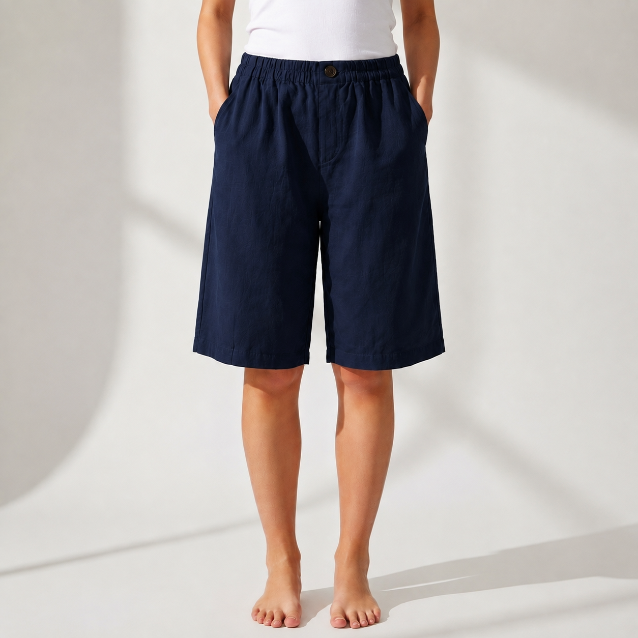 Sperlonga Elena's Linen Bermuda Shorts