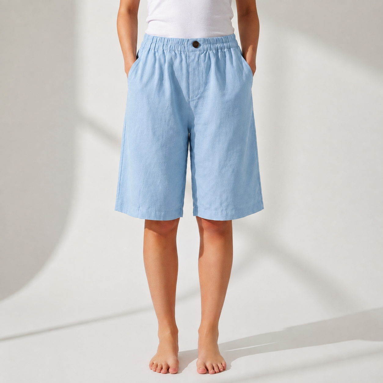 Sperlonga Elena's Linen Bermuda Shorts