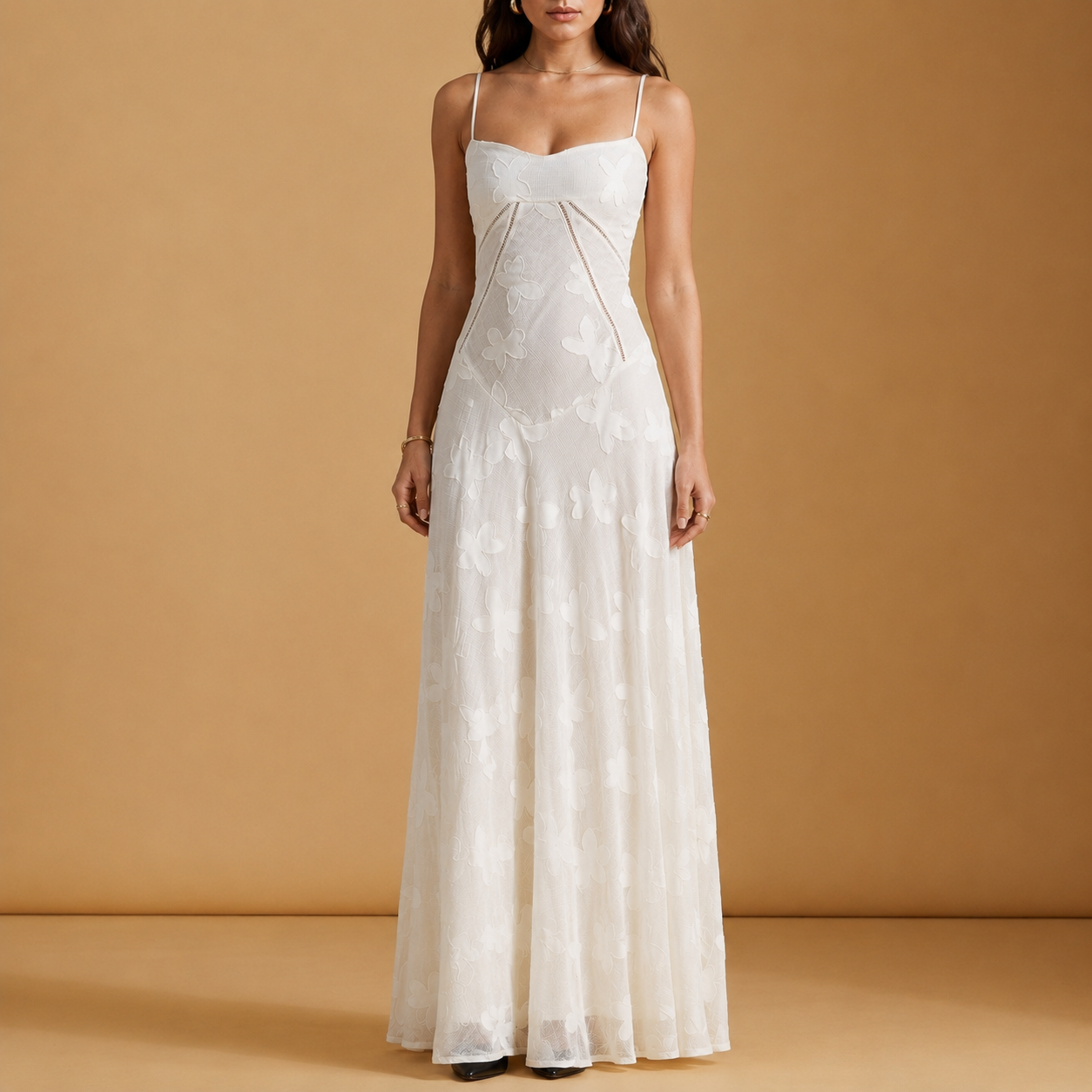 Pula Amelie Lace Maxi Dress