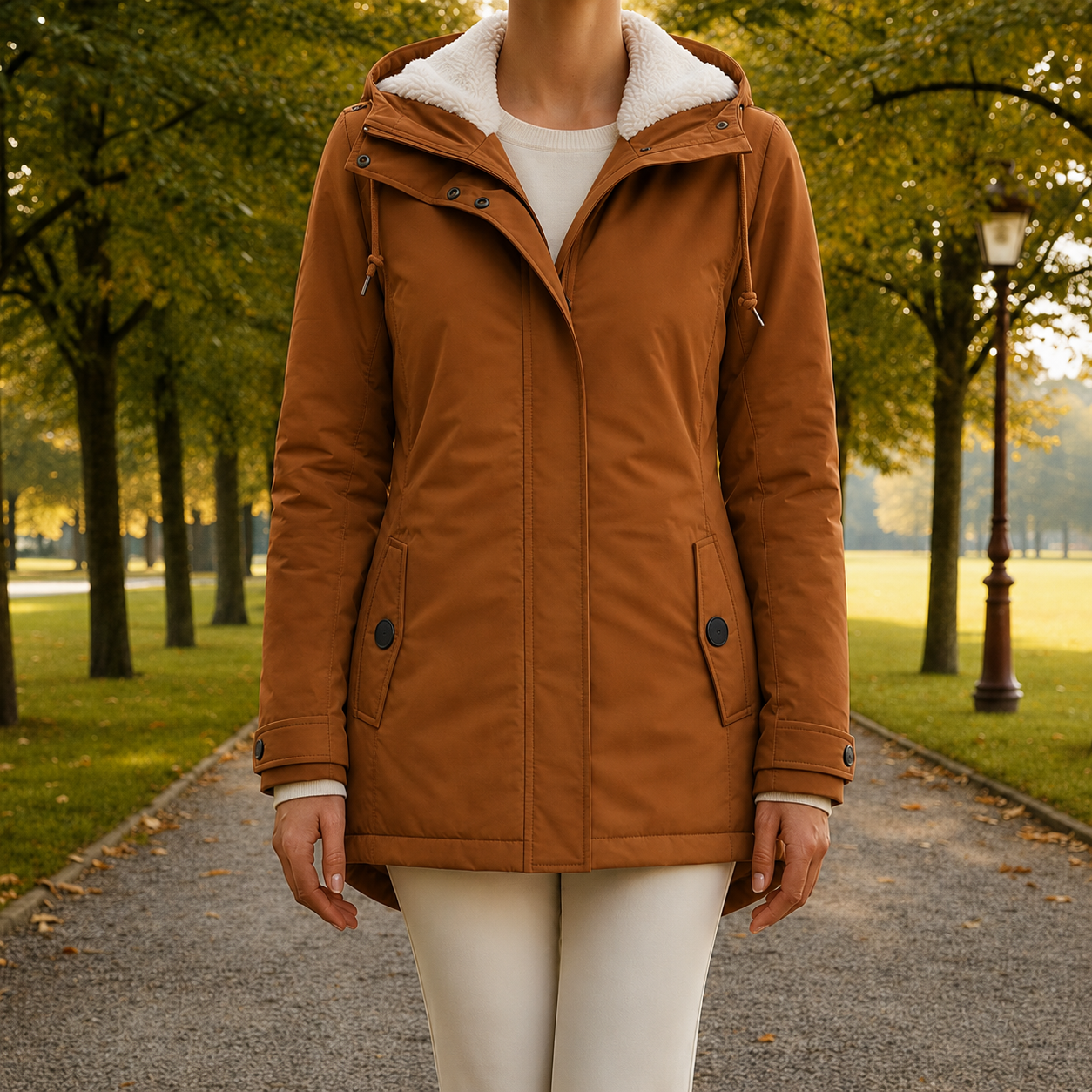 Monaco Clara Fleece-Lined Parka