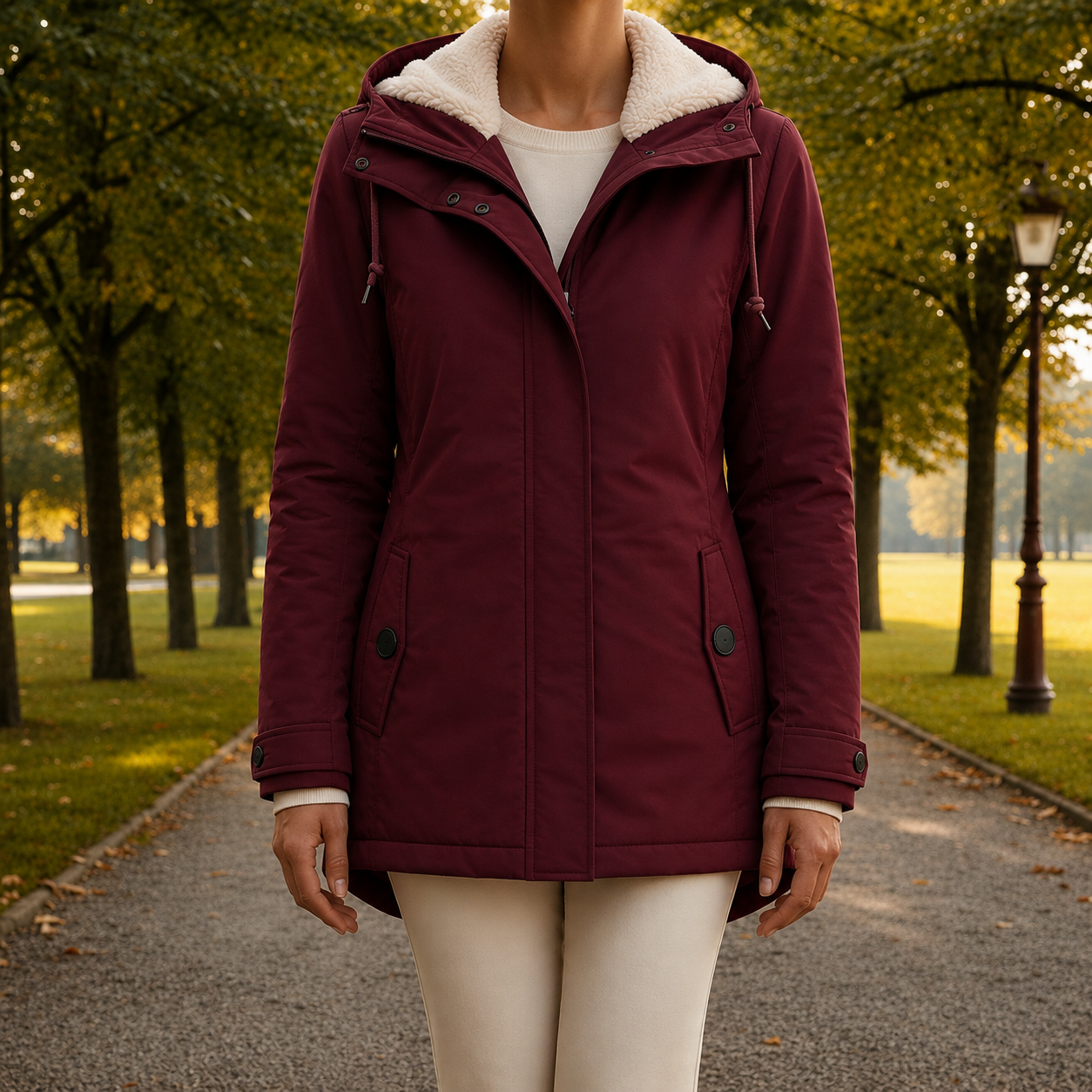 Monaco Clara Fleece-Lined Parka