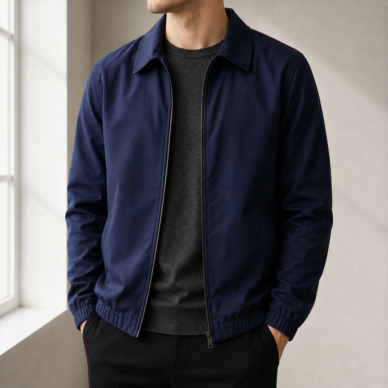 Roquebrune Classic Golf Bomber Jacket
