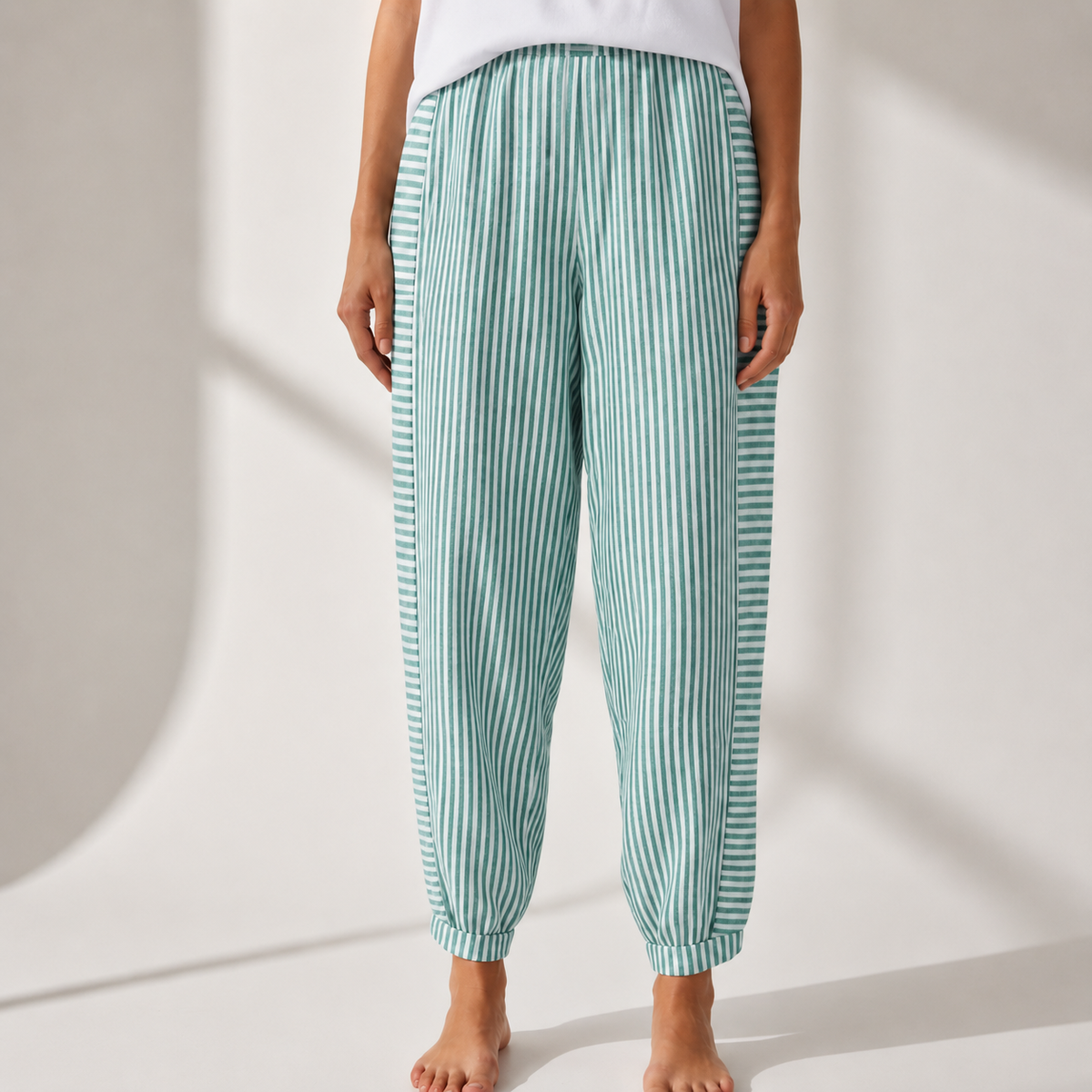 Getaria Striped Jogger Pants