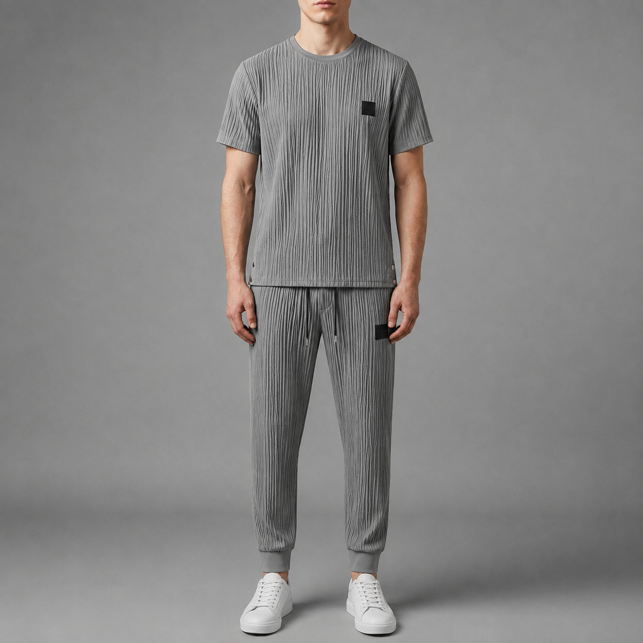 Lucca Textured Two-Piece Set