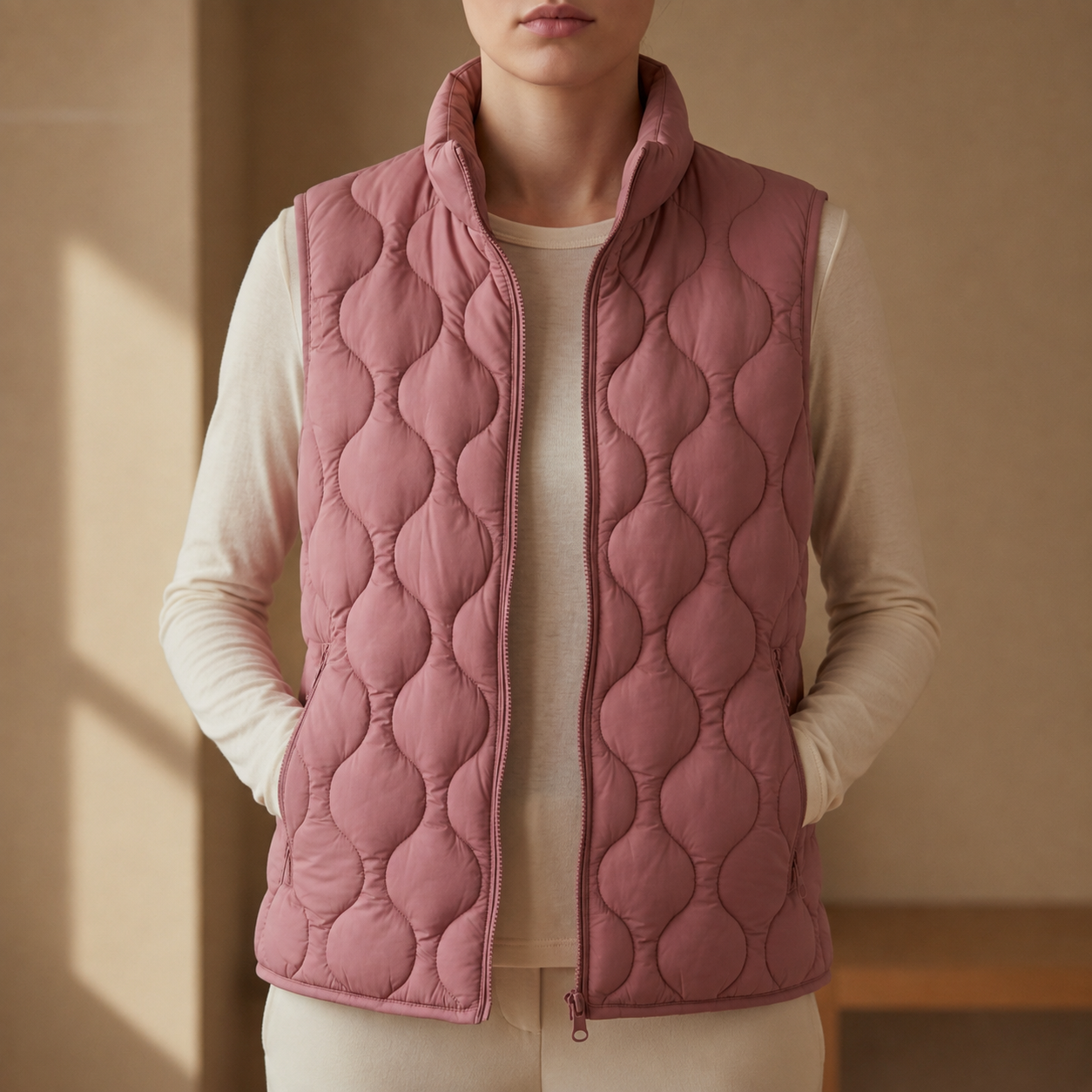 Mdina Quilted Puffer Vest