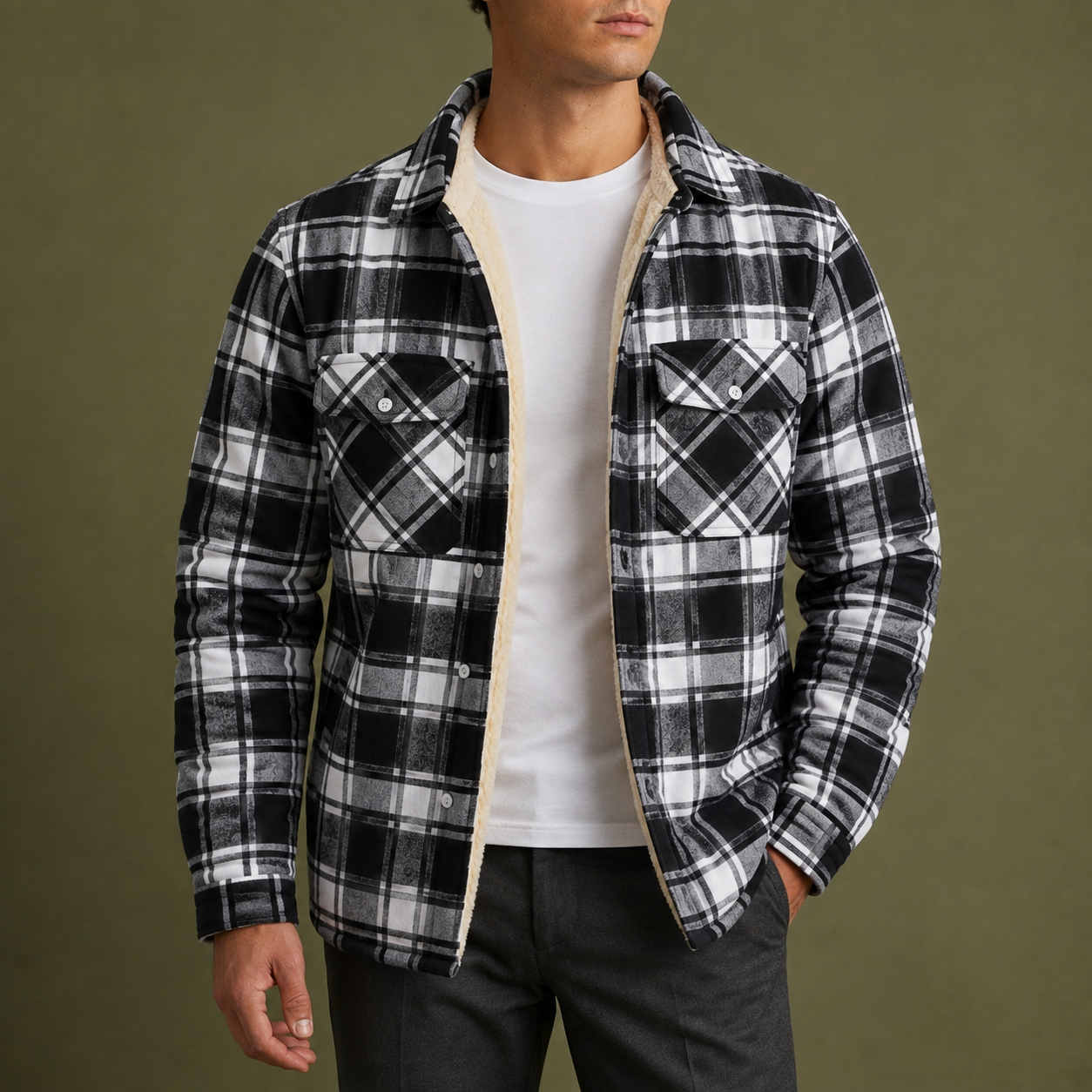 Sagres Marcus Sherpa Lined Jacket