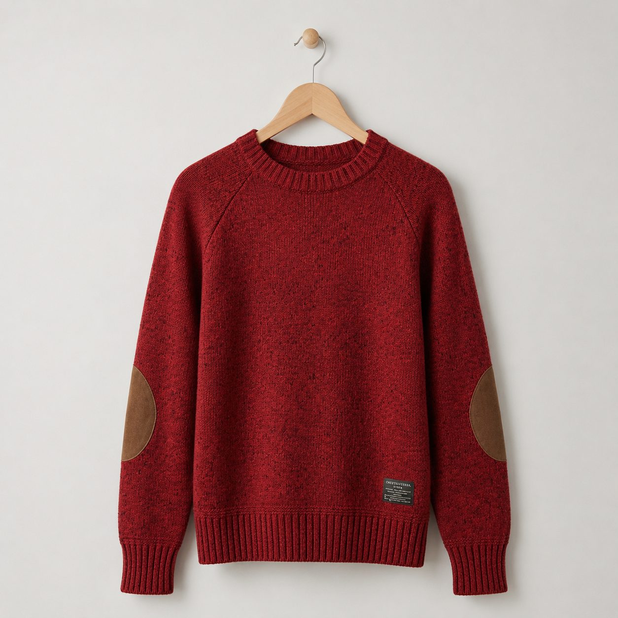 Bergamo Elbow Patch Knit Sweater