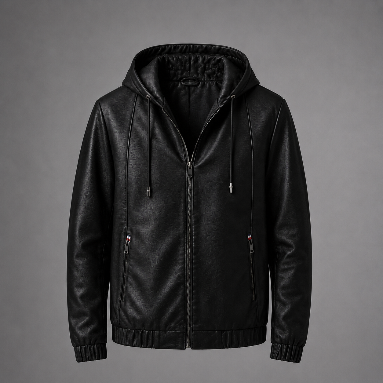 Formentera Hooded Leather Jacket