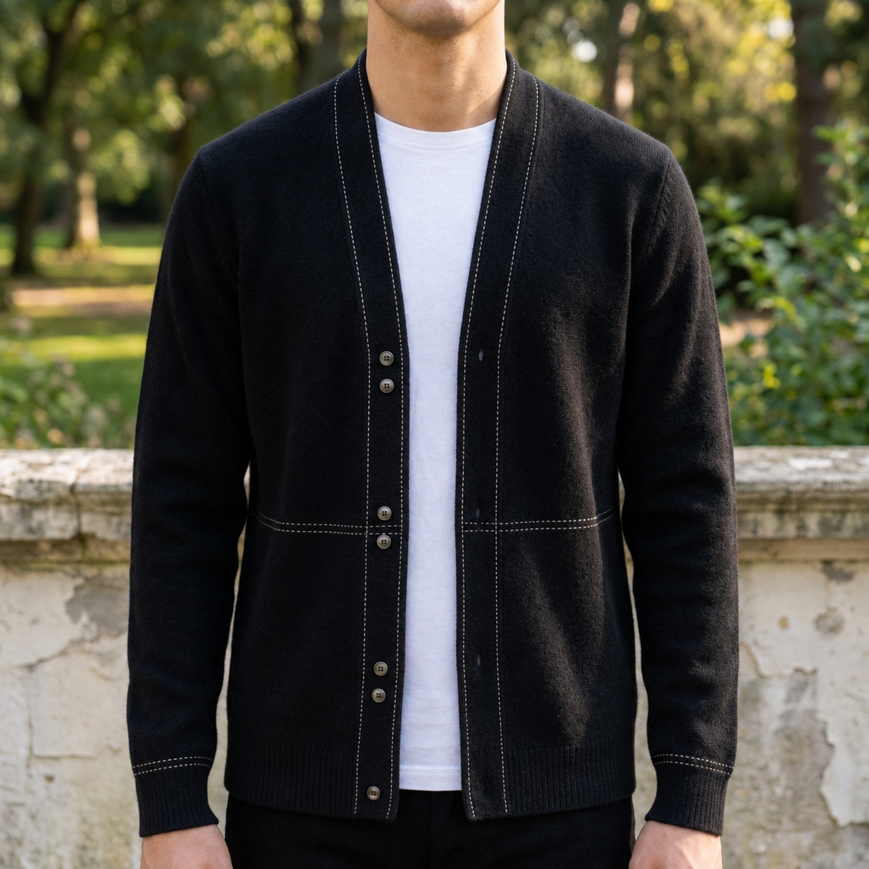 Korcula Wool Knit Cardigan