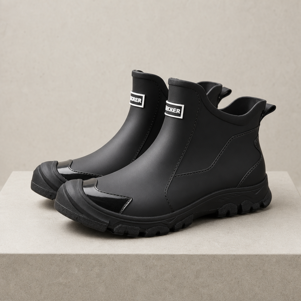 Maratea Waterproof Slip-On Boots in Stealth